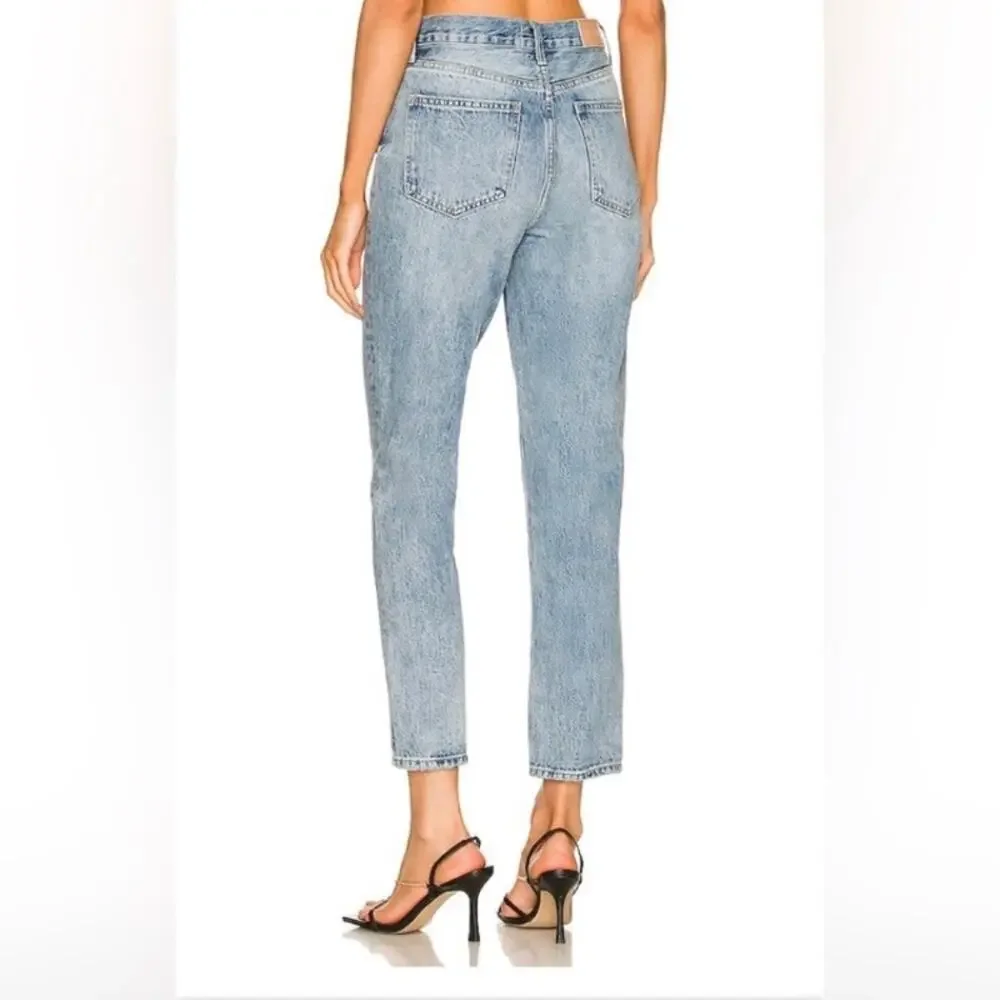Pistola Sz 27 Keaton High Rise Slim Straight in Playday Wash 90s Ankle Casual - Picture 4 of 16